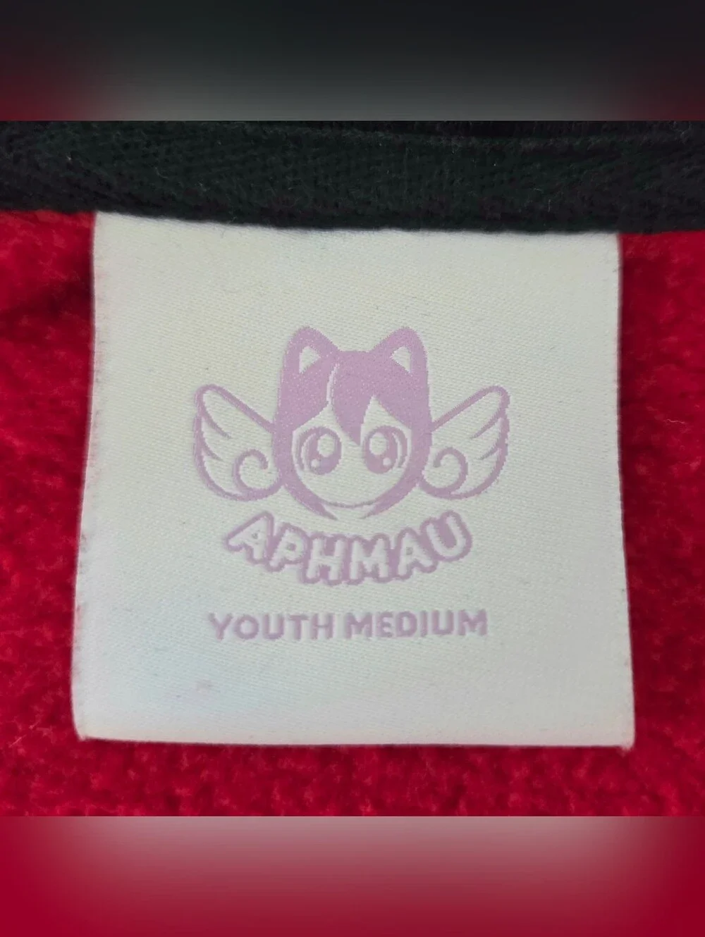 RARE OFFICIAL APHMAU AARON LYCAN ZIP UP HOODIE.